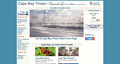 Desktop Screenshot of capemaytimes.com