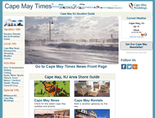 Tablet Screenshot of capemaytimes.com